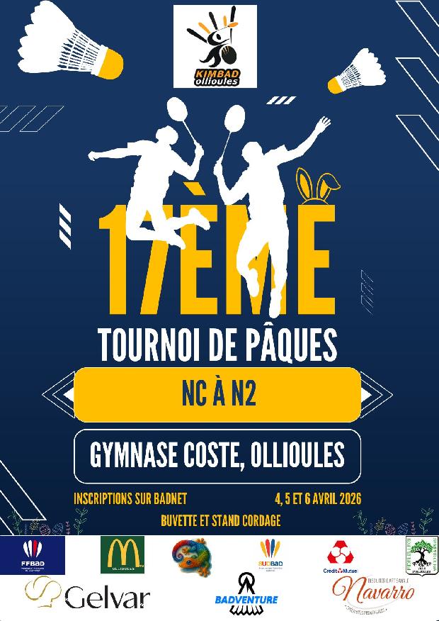 17ème tournoi national de Pâques